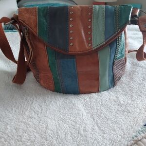 The Sak Multicolor Striped Shoulder Bag